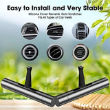 EORRZZY 2 Packs Custom Car Air Freshener Diffuser Vent Clips for Car Decoration Accessories with 12 Refill Sticks for Car, Office, Kitchen, Bathroom, Pet Houses