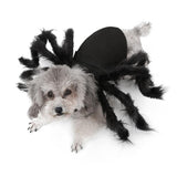 TITA-DONG Halloween Tarantula Costumes, Spider Dog Costume, Artificial Spider Legs, Plush Spider Clothes for Halloween Decorations Accessories(M)