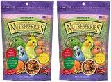 LAFEBER'S Sunny Orchard Nutri-Berries Pet Bird Food, Made with Non-GMO and Human-Grade Ingredients, for Cockatiels Conures Parakeets (Budgies) Lovebirds (Sunny Orchard 10 oz Pack of 2)