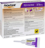 FRONTLINE Gold Flea & Tick Treatment for Large Dogs Up to 45 to 88 lbs., Pack of 6