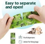 1080 Dog Poop Bags Bulk Value Pack, Strong Leak-Proof Doggie Bags for Poop, Dog Waste Bag Refill Rolls for Dogs(Scented)