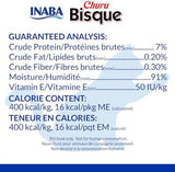 INABA Churu Bisque for Cats, Creamy Lickable Purée Side Dish with Vitamin E, 1.4 Ounces per Pouch, 12 Pouches, Chicken Recipe