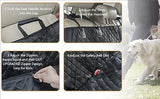 Dog Car Seat Cover for Back Seat Cover for Kids ISOFIX Car Seat Protector for Dogs Nonslip Water Proof Universal Fit Dog Car Seat Cover for Truck SUV(Large,Black)