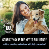 Tauro Pro Line 6in1 Natural Tear Stain Remover for Dogs - Alkaline Water Spray for Eyes, Ears & Coat, Safe for Cat, Puppy & Other Pet (Pure Mist - 8.5 Fl Oz)