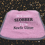 Unique Handmade Newfoundland Dog Bib - Personalized Colors, Waterproof Backing, and Adjustable Fit for all breeds - stylish - choose your size - newfy glitter