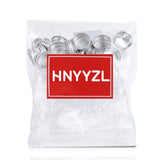 HNYYZL Bestsupplier 30 Pack Science Party Test Tubes 45 ml 25x140mm,Clear Plastic Test Tubes Gumball Candy Tubes, Bath Salt Vials Christmas Birthday Gifts