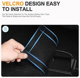 Backseat Air Vent Cover for Tesla Model 3 & Model Y, 2-Pack Rear Seat Air Condition Outlet Protector with Upgraded Mesh Cloth and Velcro, Car Air Vent Accessories for Tesla Model Y / 3