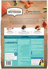 Rachael Ray Nutrish Zero Grain Dry Dog Food, Salmon & Sweet Potato Recipe, 11.5 Pounds