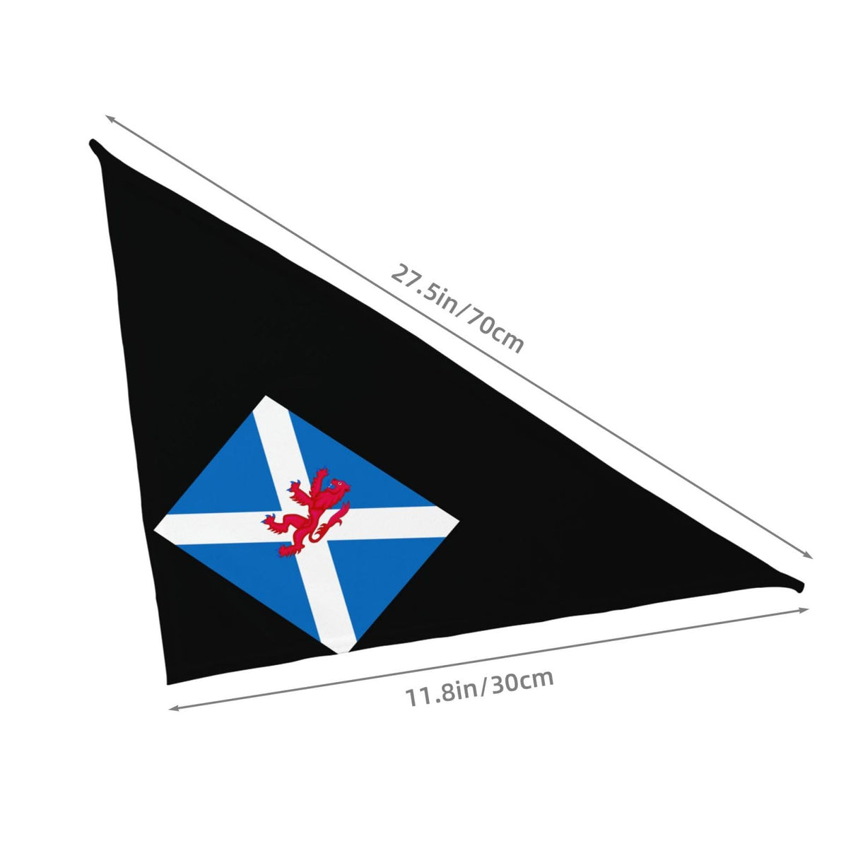 Lion Rampant Scotland Scottish Triangle Dog Bandana Scarf Accessories for Pet Bibs