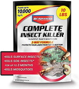BioAdvanced 700288B Complete Insect Killer for Soil & Turf, Lawn and Yard Bug Killer, Granules, 10-Pounds
