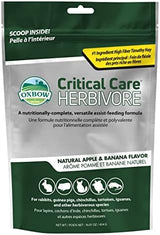 Oxbow Animal Health Critical Care, Herbivore, Apple-Banana Flavor, 454 Gram Bag