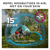 Thermacell Mosquito Portable Repeller; Includes 12-Hour Refill; 15 Foot Zone of Protection; Highly Effective Mosquito Repellent; Deet Free Bug Spray Alternative; Scent Free