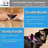 PawPawify Custom No Pull Dog Harness with Name and Phone Number, Heavy Duty Personalized Pet Vest to Prevent Tugging, Pulling, or Choking, Training and Walking (Black, S (10-19LBS))