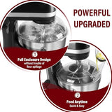 Pouring Shield for KitchenAid Stand Mixers Bowl Lift 6-7 QT Stainless Steel (Only),Safety Pouring Shield,Splatter Guard for Kitchen aid Mixer Bowl,Kitchen aid Accessories and Attachments