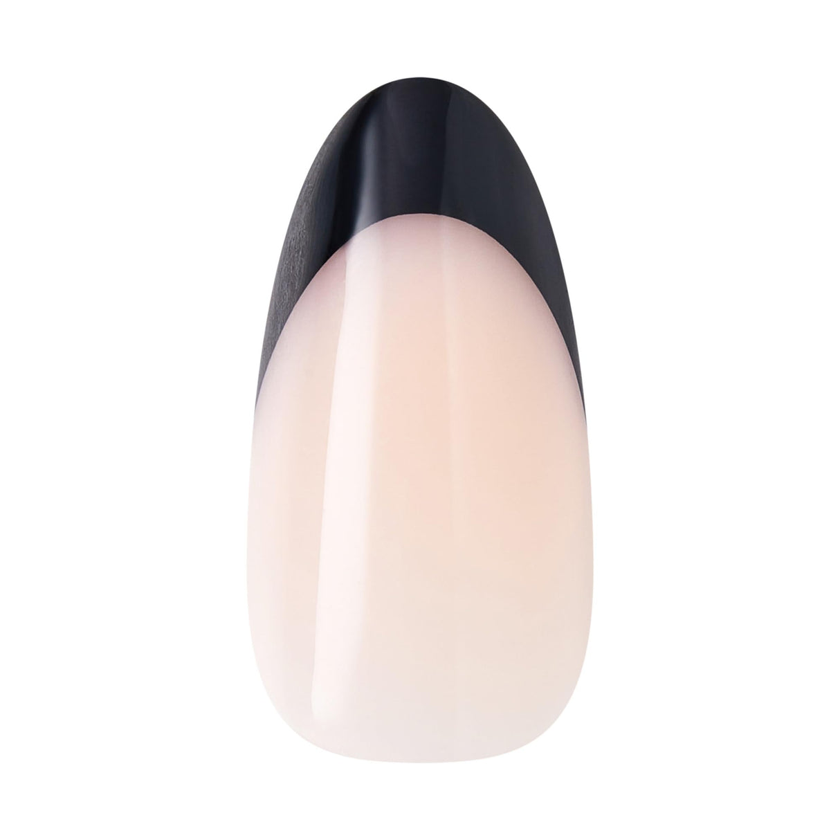 Core, Press On Nails, Nail glue included, 'Full of Fun', Black, Medium Size, Almond Shape, Includes 32 Nails, 2g Glue, 1 Manicure Stick, 1 Mini File
