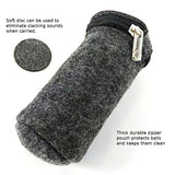 Top Chi 1 lb. 1.5 Inch Solid Stainless Steel Baoding Balls with Carry Pouch. Non-Chiming Chinese Health Balls for Hand Therapy, Exercise, and Stress Relief