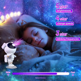 Astronaut Galaxy Projector Night Light,Star Projector with Nebula,Timer and Remote Control, Kids Room Decor Aesthetic, Christmas, Birthday, Valentine's Day