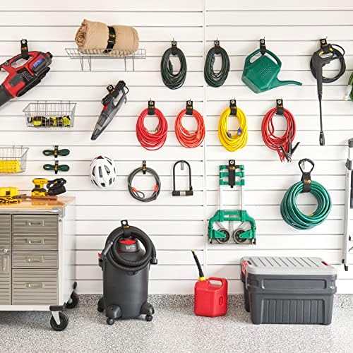Heavy-Duty Wrap-It Storage Straps (Assorted 6 Pack) - Extension Cord Organizer, Cable Straps for RV Accessories, Workshop and Garage Organizers and Storage