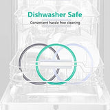 Sealing Ring for 8 Qt Instant Pot Replacement Silicone Gasket Seal for 8 Quart Instapot Pressure Cooker Accessories for Insta Pot IP DUO/LUX/ULTRA/SMART/PRO/VIVA 8QT Seal Ring - 3 Pack