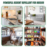 TSCTBA Rodent Repellent for car Engines, Under Hood Rodent Repellent, Mouse Repellent for House, Peppermint to Repel Mice, Mouse and Rats, Natural Rodent Repellent Indoor and Outdoor -2Packs