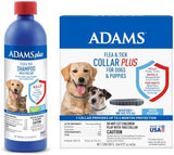 Adams Plus Shampoo 12 oz. + Flea & Tick Collar