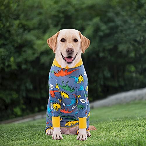 Dog Recovery Suit for Dogs After Surgery Female Male Medium Large Dog Neuter Spay Onesie for Shedding Prevent Licking Surgical Wound Dog Cone Alternative