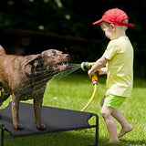 Veehoo Elevated Dog Bed - Raised Dog Cot with Cooling Mesh & Anti-Slip Feet, Suitable for Small & Medium Dogs