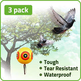 De-Bird Balloon Bird Repellent,3-Pk Fast and Effective Solution to Pest Problems, Scare Eyes Balloon to Scare Birds Away from Pool and Garden Crops