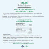 Richard’s Organics Flea and Tick Shampoo for Dogs – 100% All-Natural Actives Kills Fleas, Ticks and Repels Mosquitos – Gentle, Won’t Dry Skin, Great Smelling Essential Oils (12oz bottle),FG00440