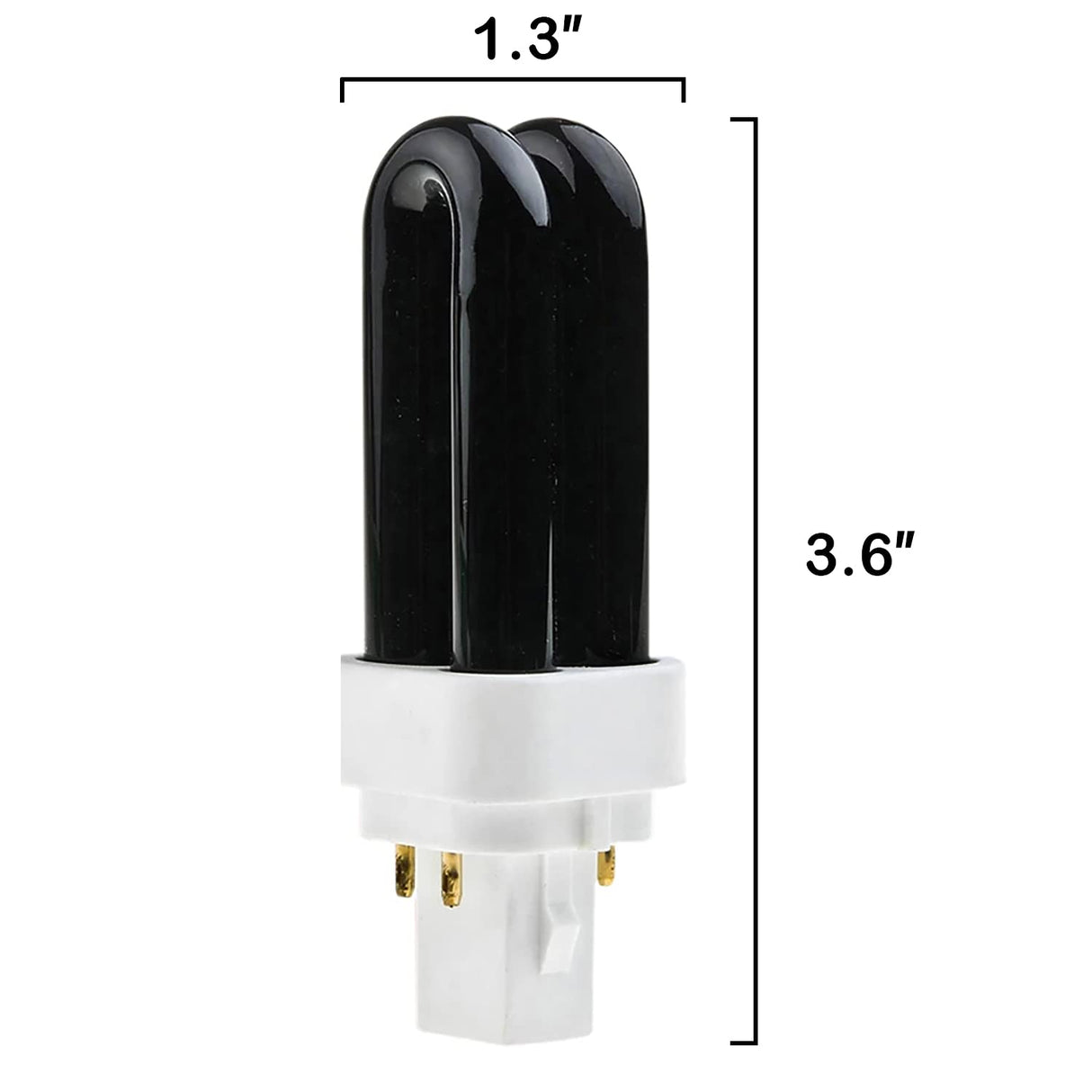 Replacement for Dynatrap 41050 | Light Bulbs for DT1050 | 1/2 Acre, Black Light - 3 Pack