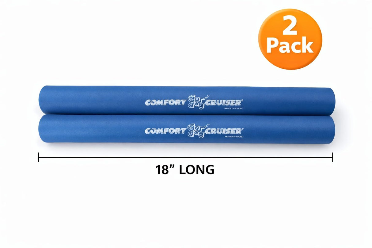 Comfort Cruiser Dog Window Bumper Cushion – 2 Pack, 18” Long, Cut to Fit – Car Window Protector for Dogs Neck & Chin – No Tools Required – Car Dog Products by Dog Bed King
