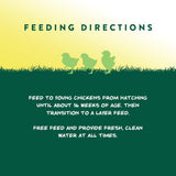 Manna Pro Medicated Chick Starter Grower, Crumbled Chick Feed with Amprolium, Complete Nutrition for Young Chickens, Supports Healthy Growth and Coccidiosis Prevention, 6-Pack of 5 lb Bags