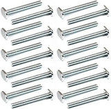POWERTEC 5/16"-18 T Track Bolts 20 Pack for T track, 2-1/2 Inch Long T Slot Bolts for Universal T Track, T Track Accessories for Woodworking Jigs and Fixtures (QTB1002)