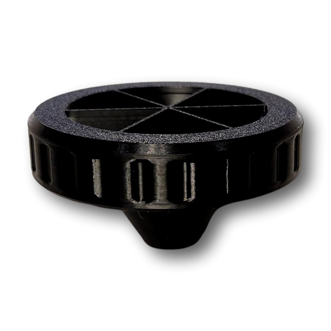 Screw On Mason Jar Lid Organic Fruit Fly Trap (Black)