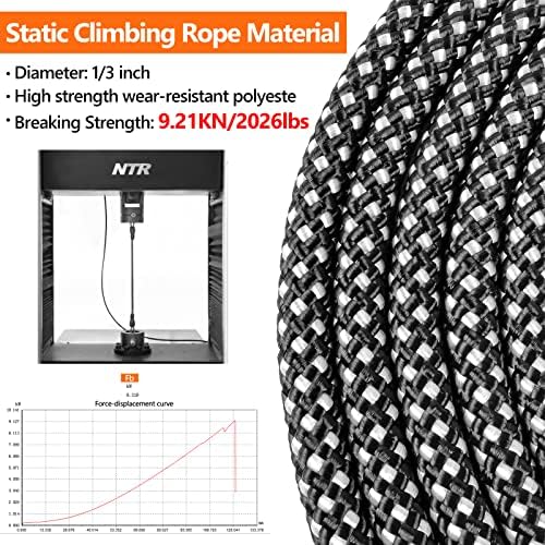 NTR Heavy Duty Dog Leash, Black 30FT Reflective Dog Leashes with Swivel Lockable Hook and Comfortable Padded Handle, Puppy Leash for Walking, Hunting, Camping, Backyard for Small Medium and Large Dogs