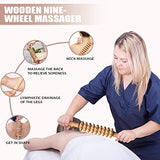 Professional Wood Therapy Massage Tools 3-in-1 Maderoterapia Kit Wooden Massager,For Body Shaping / Contouring / Cellulite Reduction / Muscle Pain Relief Wooden Tools ,Lymphatic Drainage Massager