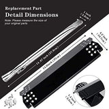 Uniflasy Grill Replacement Parts for Nexgrill 4 Burner 720-0830H 720-0783E 720-0830D 720-0888N 720-0888 Cuisinart CGG-7400 Repair Part Kit Grill Burner Tube Heat Plates Shield Tent Flame Tamer Igniter