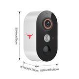 1080p Wireless Security Camera with AI Human Detection, Night Vision, 2-Way Talk, Cloud Storage, 2.4G WiFi, Battery Camera for Home Security (1 Spotlight)