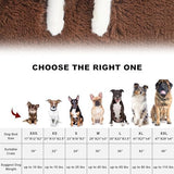 Bedfolks Waterproof Dog Crate Bed,Plush Dog Crate Pad with Removable Cover,Faux Fur Dog Bed for Medium Dogs,Fluffy Washable Dog Kennel Bed 29"x21",Solid Brown