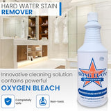 Bring It On Cleaner Hard Water Stain Remover - Soap Scum, Calcium, Lime Scale, Remover for Shower Door, Tile, Glass, Fiberglass, Bathroom, Sink, Stone, Door 32 Ounce