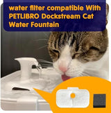 8PCS Cat Water Fountain Filter Replacement for Petlibro - Pre-Filter Sponges Compatible with PLWF105, PLWF115, PLWF005 - Keep Your Pet Libro Fountain Clean and Fresh with PET Standard Filters