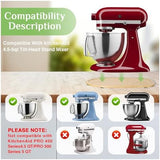 Bamboo Mixer Slider Mat for KitchenAid 4.5-5 Qt Tilt Head Stand Mixer, Kitchen Appliance Sliding Tray Mixer Mover Slider Board for Kitchen Aid 4.5-5 Qt Kitchen Countertop Storage Accessories