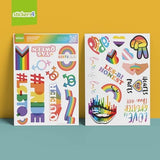 24 x Gay Pride Stickers Bulk - Pride Flag Stickers - Pride Stickers for Water Bottles - Gay Pride Laptop Stickers - Pride Merch and Gay Pride Accessories - LGBT Stickers