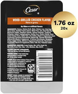 Cesar Filets in Gravy Wet Dog Food Wood-Grilled Chicken Flavor, 1.76 oz. Mini-Pouch, 20 Pack