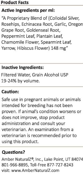 Amber NaturalZ Paxaid Digestive Rescue for Dogs and Puppies | Supports Normal Appetite, Gut Function, and Stool Consistency During Occasional Gastric Discomfort and Dietary Changes 1 Fluid Ounce