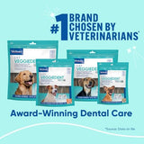 Virbac CET VEGGIEDENT FR3SH Tartar Control Chews for Dogs - Small