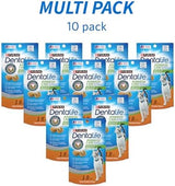 Purina DentaLife Made in USA Facilities Cat Dental Treats, Tasty Chicken Flavor - (Pack of 10) 1.8 oz. Pouches