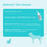 MalAcetic Otic Cleanser for Dogs and Cats, 4 oz