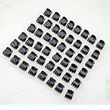 100pc/pack 1cm Hair Claws Clip for Women Girls Plastic Mini Hairpin Hair Clip Clamp Hair Accessories Gifts (100pcs black)