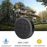 EverNary Dog Door Bell, Wireless Doggie Doorbells for Potty Training, Door Bell for Dogs to Go Outside, Dog Bells to with 1 Receiver and 2 Waterproof Transmitters (Black)